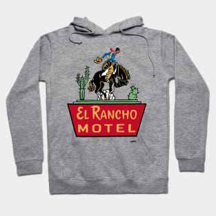 El Rancho Motel Sign Hoodie